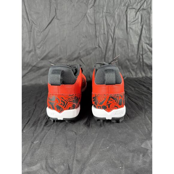 Nike Alpha Huarache Varsity Turf Shoes Men’s Size 12 FQ4536-600 Baseball Red - Picture 7 of 9